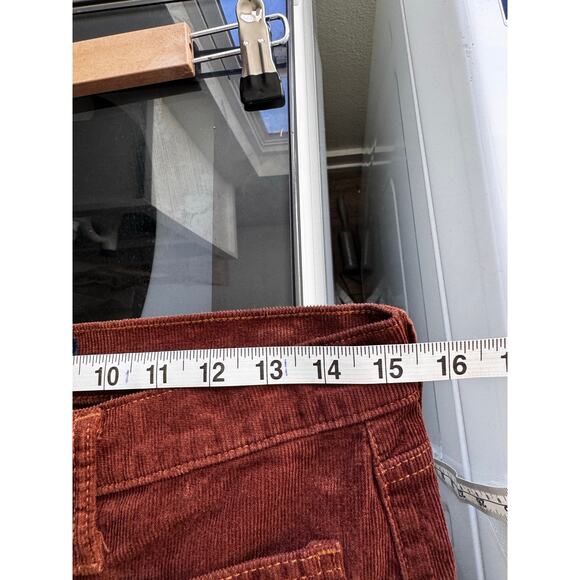 Gap Corduroy 70's Flare Pants Rust Color Size 10 / 30 Regular Fall - Picture 8 of 9
